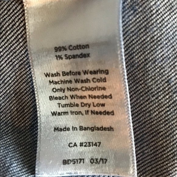 Talbots simply flattering 5-pocket jean size 10 - Picture 6 of 6